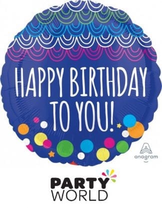 Happy Birthday To You! Party Foil Balloon