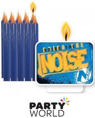 Nerf Party Birthday Cake Candle Set (11pcs)