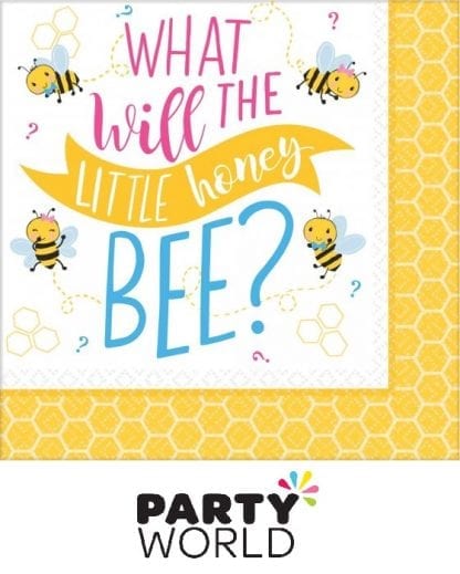 What Will The Little Honey Bee? Paper Luncheon Napkins (16)
