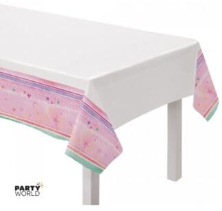 girly paper tablecover