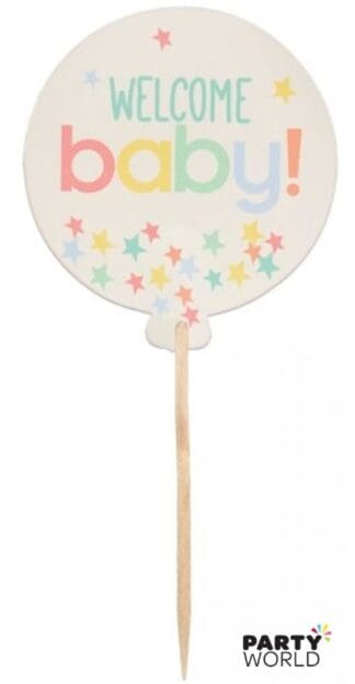 welcome baby party picks