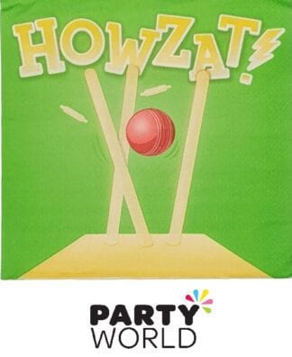 Cricket Party Howzat Luncheon Napkins (16)