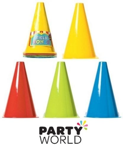 Field Marker Party Plastic Cones (4)