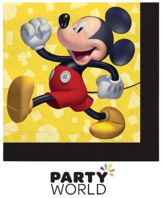 Mickey Mouse Forever Party Beverage Napkins (16)