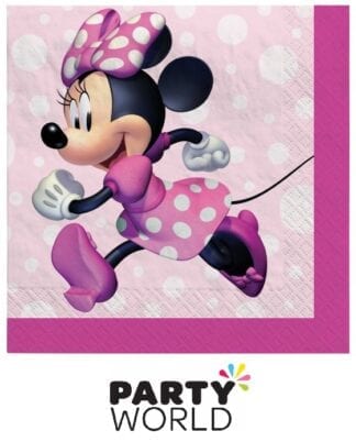 Minnie Mouse Forever Party Beverage Napkins (16pk)