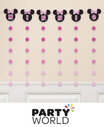 Minnie Mouse Party Banner String Decoration Kit