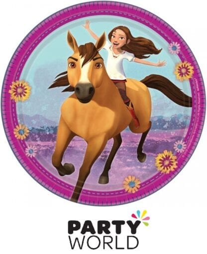 Spirit Riding Free Horse Party 7in Paper Plates (8)