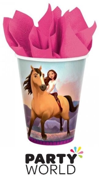 Spirit Riding Free Horse Party 9oz Paper Cups (8)