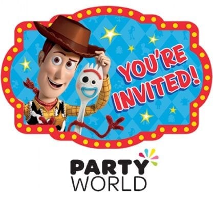 Toy Story Party Postcard Invitations (8)