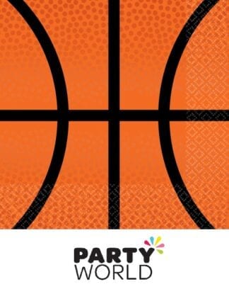 Basketball Party Nothin But Net Beverage Napkins (36)