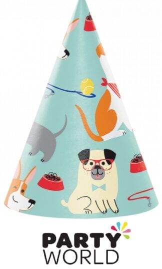 Dog Party Cone Shaped Party Hats (8)