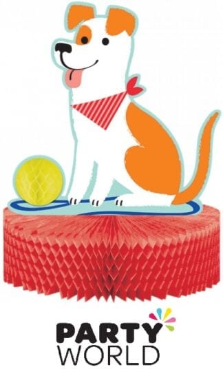 Dog Party Honeycomb Table Centrepiece Decoration