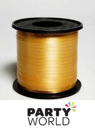 Gold Party Curling Ribbon 460m