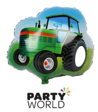 Tractor Party Shaped Foil Balloon