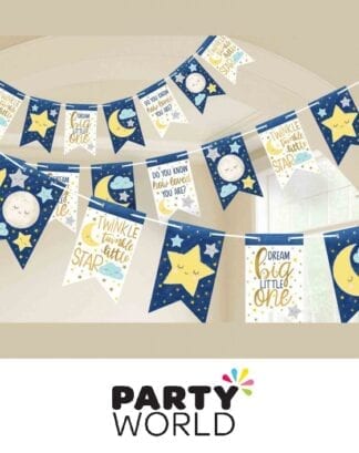 Twinkle Twinkle Little Star Party Pennant Banner
