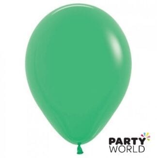 jade greenlatex balloons
