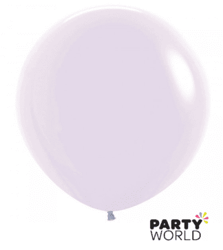 matte lilac balloon