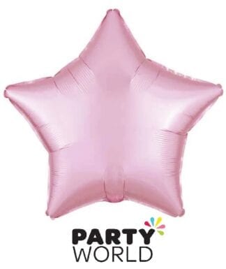Pink Star Shaped Foil Balloon