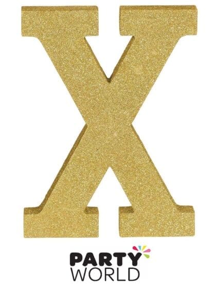 letter x mdf table decoration
