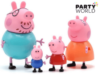 peppa pig plastic figurines