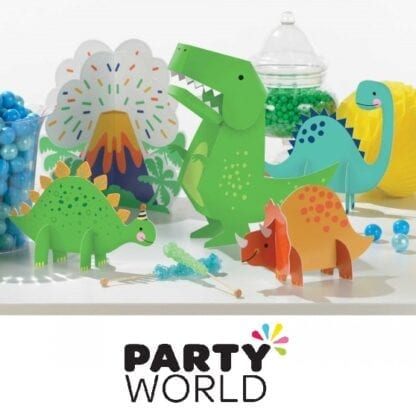 Dino Mite Dinosaur Party Table Decorating Kit (5pcs)