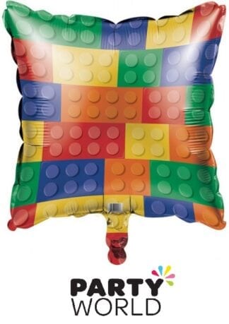 Lego Block Party Square Foil Balloon