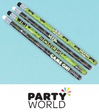 Level Up Gaming Party Pencil Favours (8)