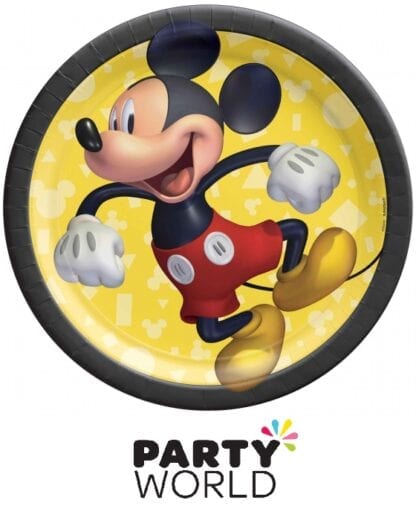 Mickey Mouse Forever Party 7in Paper Plates (8)