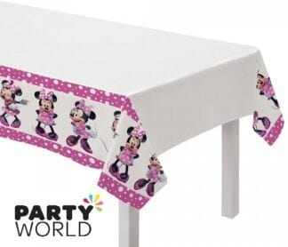 Minnie Mouse Forever Party Plastic Tablecover