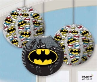 batman party lanterns