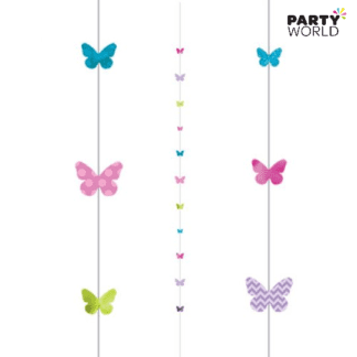 butterfly string pastel ribbon