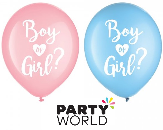 Ballons Gender Reveal Boy or Girl