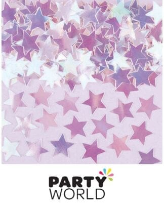 Iridescent Mini Star Foil Party Scatters