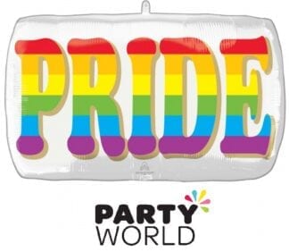 Pride Rainbow Supershape Foil Balloon