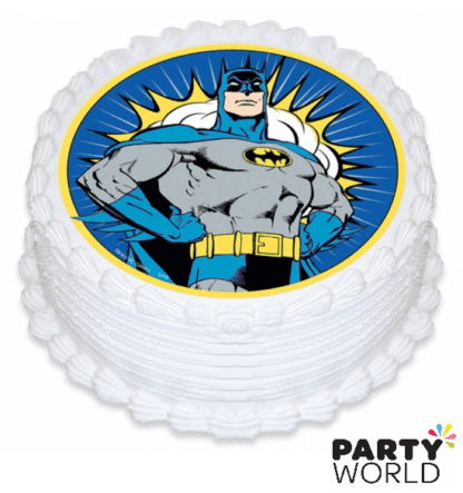 batman edible cake image icing image