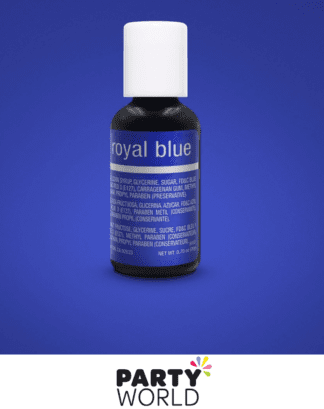 royal blue gel food colouring