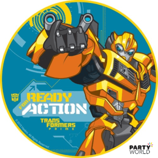 transformers party edible cake image icing image