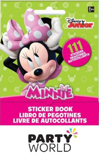 Minnie Mouse Party Sticker Booklet