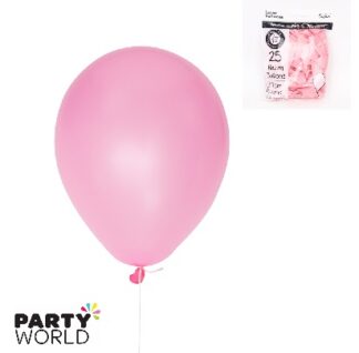 biodegradable latex balloons 30cm 25pk bubblegum pink
