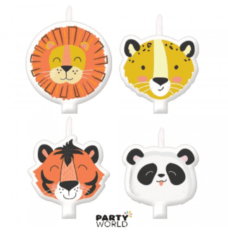 jungle party candles