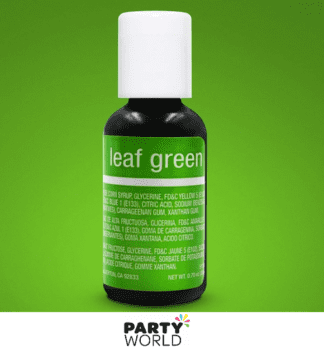 leaf green food colouring gel color chefmaster