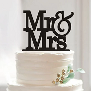 Wedding Cake Toppers & Decorations