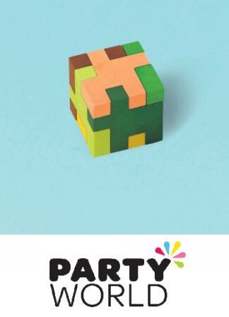 TNT Minecraft Party Puzzle Cube Eraser Favours (12)