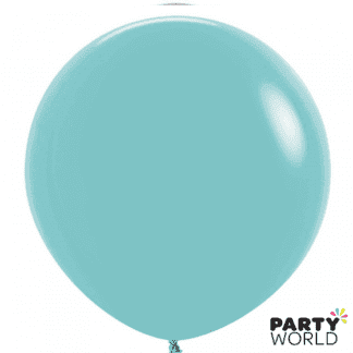 fashion aquamarine teal latex balloon large 60cm