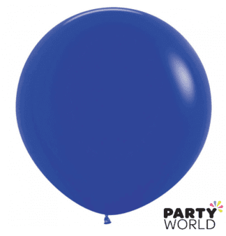 fashion royal blue latex balloon large 60cm