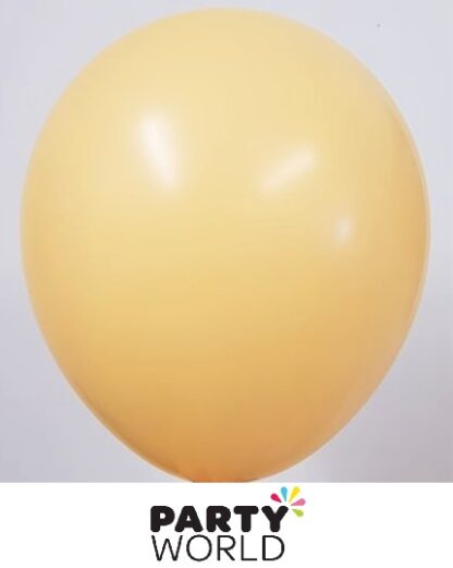 peach blush latex balloon