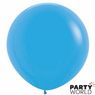 sempertex fashion blue latex balloon