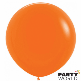 sempertex fashion orange latex balloon