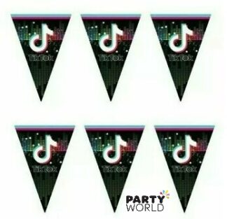 tiktok party banner