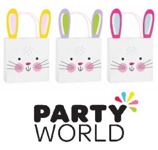 Easter Bunny Ear Paper Treat Bags (3pk)